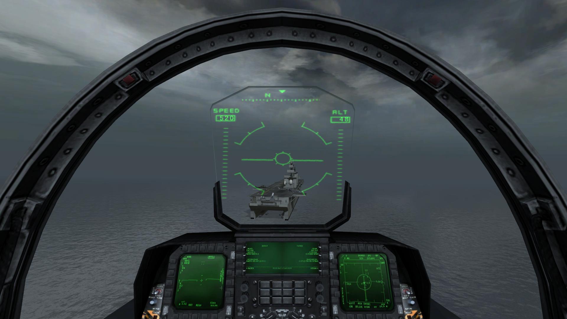 F16 Cockpit und HUD Texturen