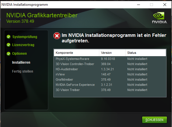 nvidia installation fehler.PNG