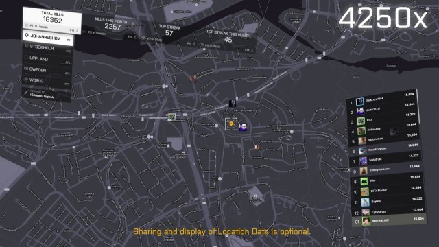Battlefield 4 - Geo Leaderboard